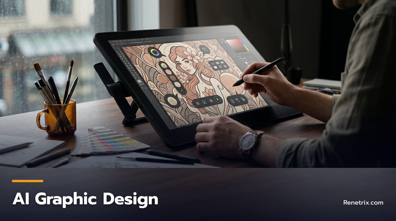 AI สำหรับ Graphic Design: สร้างสรรค์งานกราฟิกแบบติดสปีด