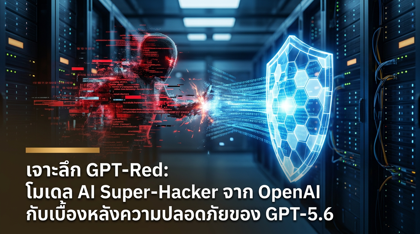 เจาะลึก GPT-Red: โมเดล AI Super-Hacker จาก OpenAI กับเบื้องหลังความปลอดภัยของ GPT-5.6