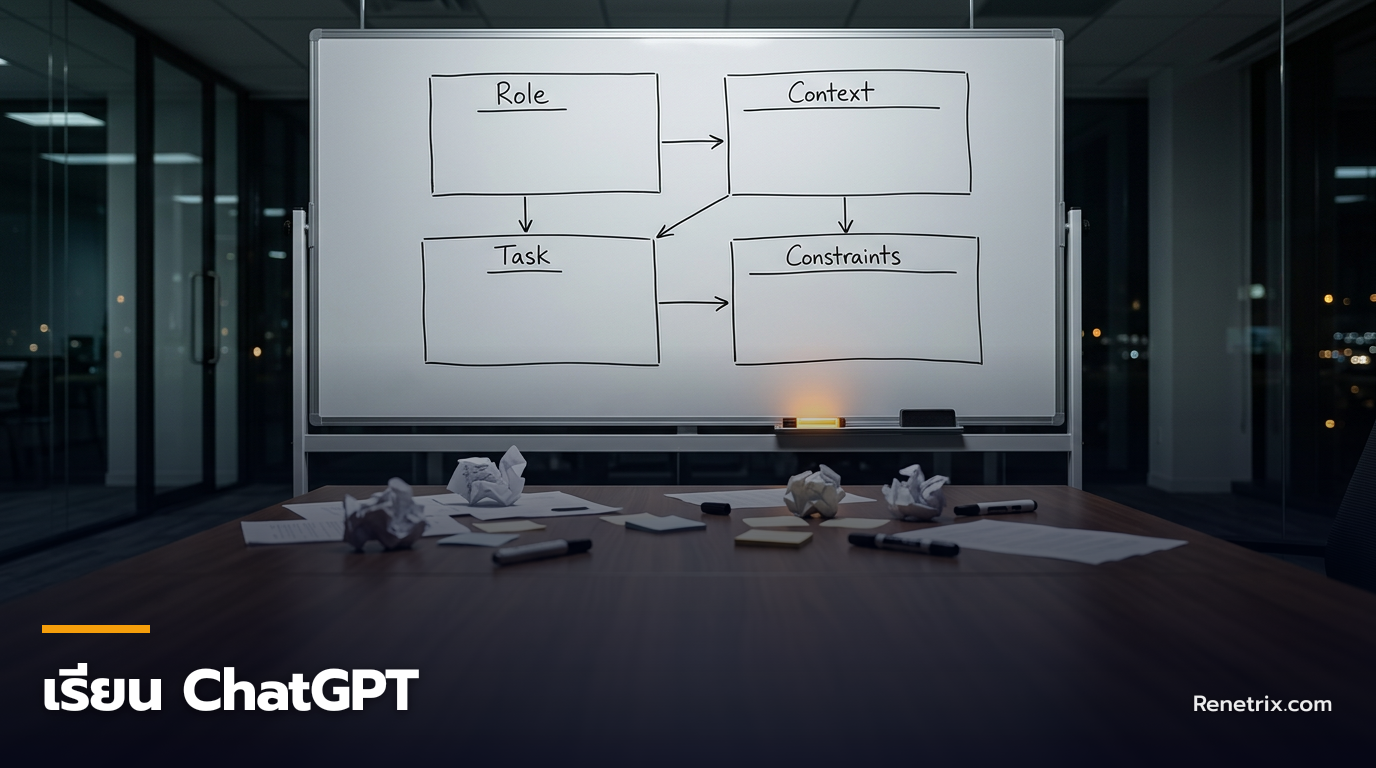 วิธีใช้ ChatGPT ด้วยเทคนิค Role-Play Prompting ขั้นสูง เปลี่ยนคำตอบทั่วไปให้เป็นงานระดับมืออาชีพ — วิธีใช้ ChatGPT ด้วยเทคนิค Role-Play Prompting ขั้นสูง เปลี่ยนคำตอบทั่วไปให้เป็นงานระดับมืออาชีพ, เรียน ChatGPT, สอน Chat