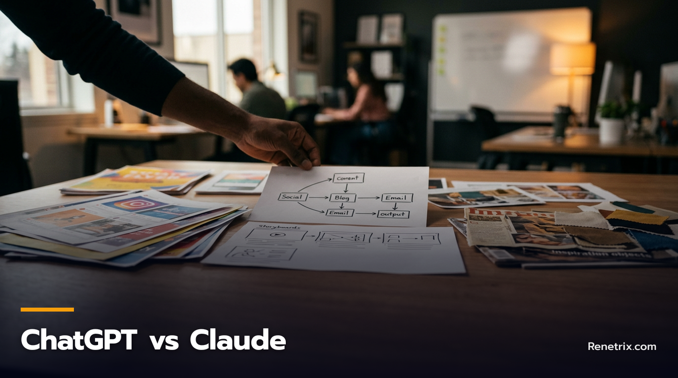 ChatGPT vs Claude: เลือก AI คู่ใจองค์กร สร้าง Workflow ปัง ทำงานฉลาด — ChatGPT vs Claude: เลือก AI คู่ใจองค์กร สร้าง Workflow ปัง ทำงานฉลาด, ChatGPT vs Claude, AI องค์กร, อบรม AI inhouse, ChatGPT workflow, AI ทำคอนเทนต์