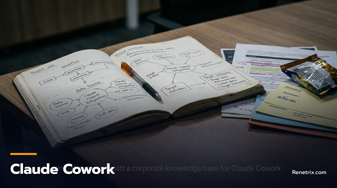 ตั้งฐานความรู้บริษัทให้ Claude Cowork ตอบแทนทีม: เริ่มยังไงให้ AI ทำงานจริง — ตั้งฐานความรู้บริษัทให้ Claude Cowork ตอบแทนทีม: เริ่มยังไงให้ AI ทำงานจริง, Claude Cowork, เรียน Claude Cowork, AI agent ช่วยงาน, automate ธุ