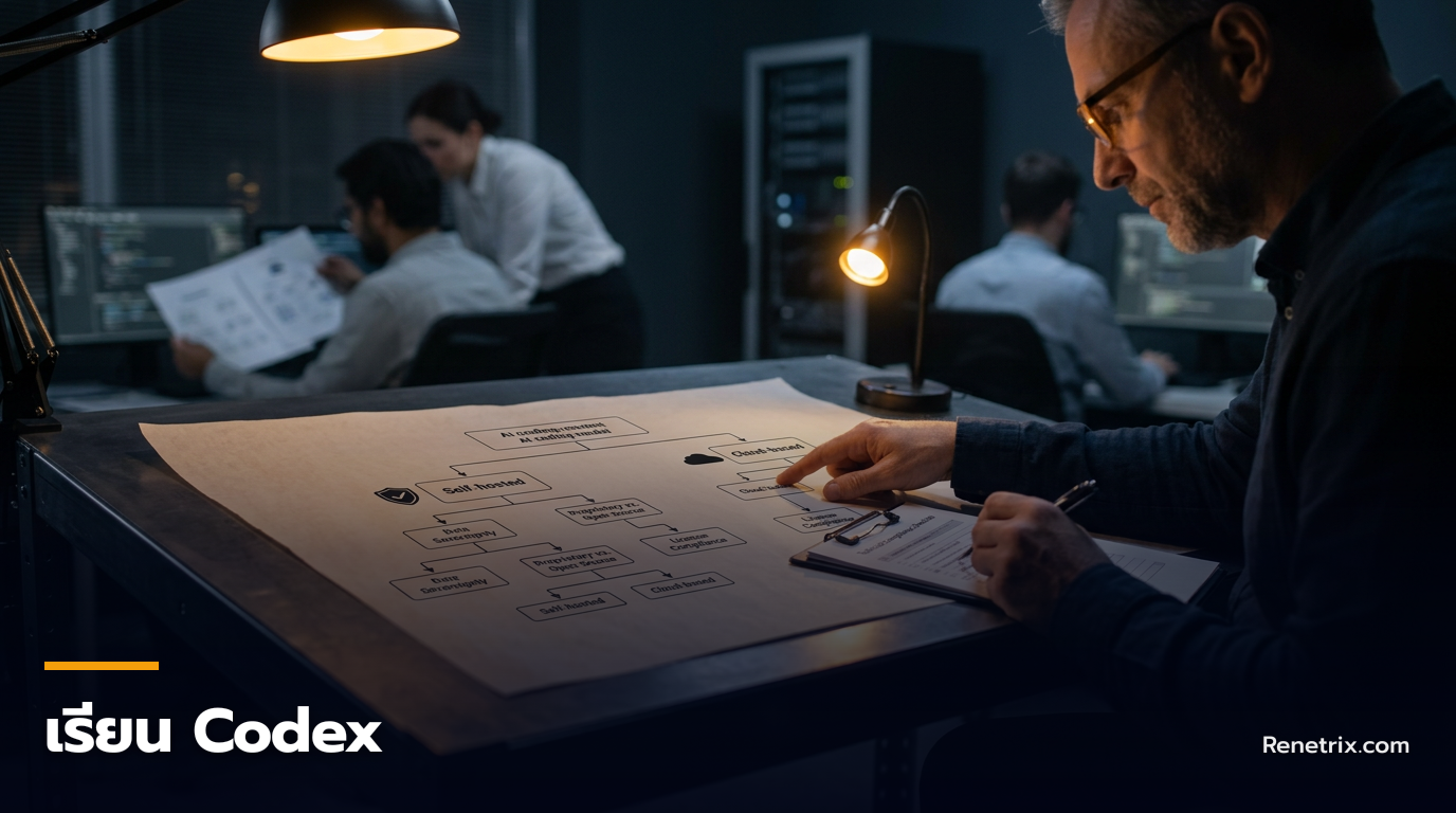 วิธีใช้ Codex เลือกเครื่องมือเขียนโค้ดด้วย AI ให้ถูกงานเพื่อลดต้นทุนและเวลาในองค์กร — วิธีใช้ Codex เลือกเครื่องมือเขียนโค้ดด้วย AI ให้ถูกงานเพื่อลดต้นทุนและเวลาในองค์กร, เรียน Codex, อบรม Codex, วิธีใช้ Codex, เขียนโค้ด