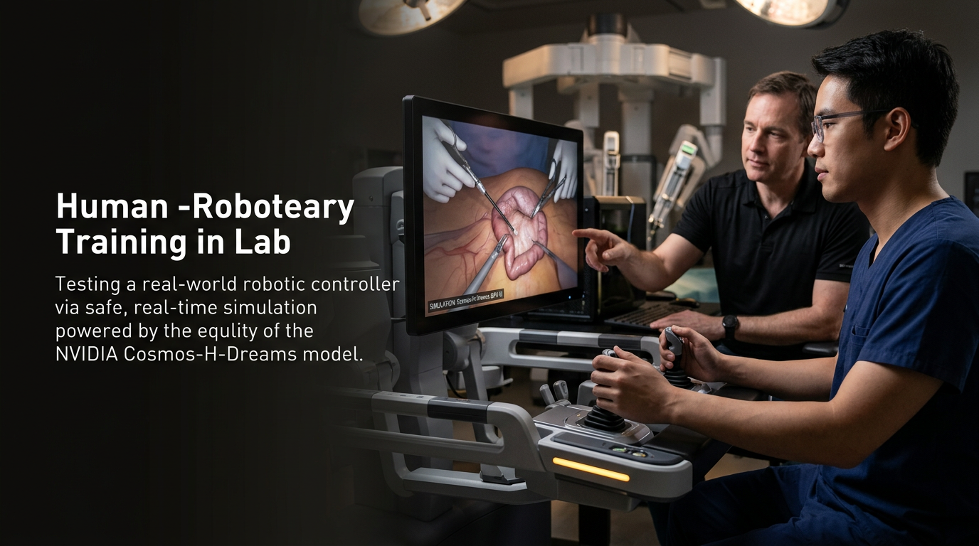 NVIDIA เปิดตัว Cosmos-H-Dreams: พลิกโฉมการผ่าตัดด้วย AI จำลองแบบ Real-Time